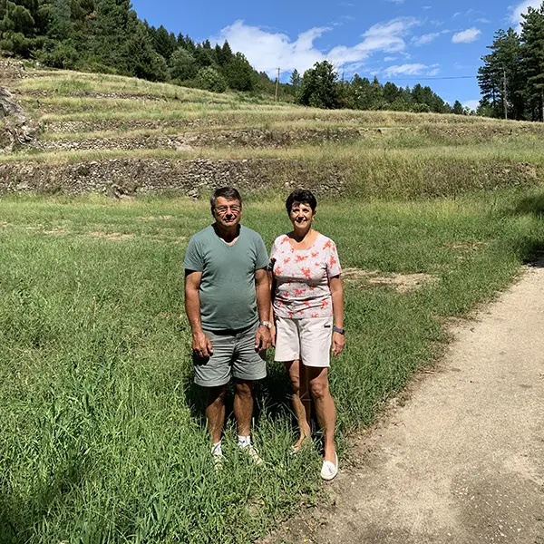 Philippe et Claudie d’Arnal, qui ont modernisé l’exploitation familiale du Domaine Castel Riquet depuis 1975